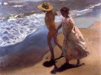 Joaquin Sorolla y Bastida - To the Water